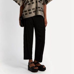 Vivienne Westwood Elisa Pleat-Front Trousers Black